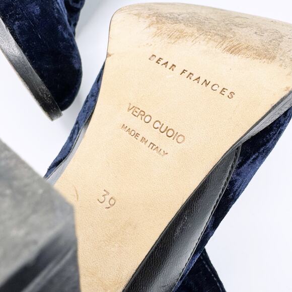 Dear Frances Spirit Boots in Blue Velvet (Size 39) - Picture 13 of 13